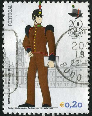 Portugal - 2003 - 200 Anos Colegio Militar - 0.20Euro