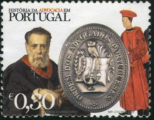 Portugal - 2003 - Historia da Advocacia em Portugal - Selo da Ordem dos Advogados - 0.30Euro