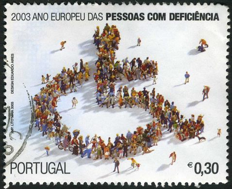 Portugal - 2003 - Ano Europeu Pessoas com Deficiencia - 0.30Euro