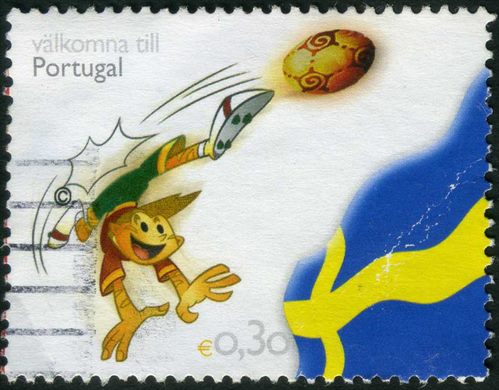 Portugal - 2004 - UEFA Euro 2004 Seleccoes Kinas Suecia - 0.30Euro