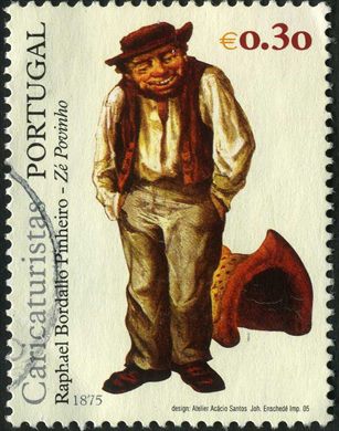 Portugal - 2005 - Caricaturistas - Raphael Bordallo Pinheiro Ze Povinho - 0.30Euro