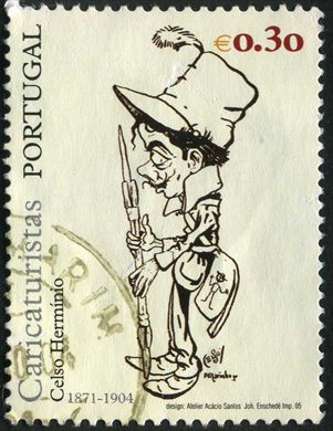 Portugal - 2005 - Caricaturistas - Celso Herminio - 0.30Euro
