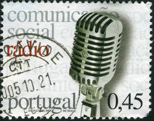 Portugal - 2005 - Comunicacao Social - Radio - 0.45Euro