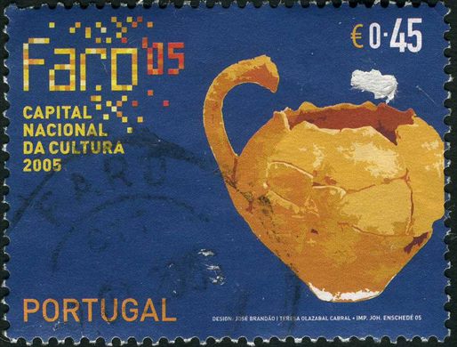 Portugal - 2005 - Faro Capital Nacional da Cultura Ceramica - 0.45Euro
