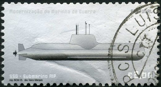 Portugal - 2005 - Modernizacao da Marinha de Guerra Submarino AIP - 2.00Euro