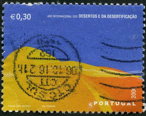 Portugal - 2006 - Ano Internacional Desertos Desertificacao - 0.30Euro