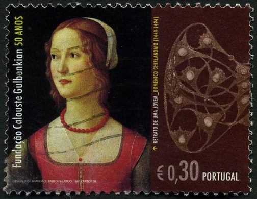 Portugal - 2006 - Fundacao Calouste Gulbenkian 50 Anos - 0.30Euro
