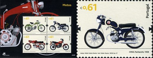 Portugal - 2007 - Motociclos - CINAL Pachancho 1958 - 0.61Euro