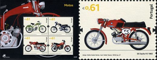 Portugal - 2007 - Motociclos - SIS Sachs V5 1965 - 0.61Euro