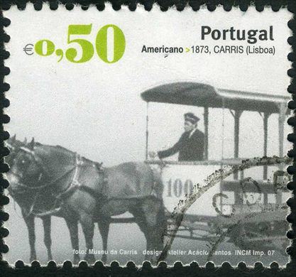Portugal - 2007 - Transportes Americano 1873 CARRIS Lisboa - 0 50