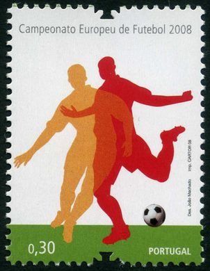 Portugal - 2008 - Campeonato Europeu de Futebol - 0.30Euro