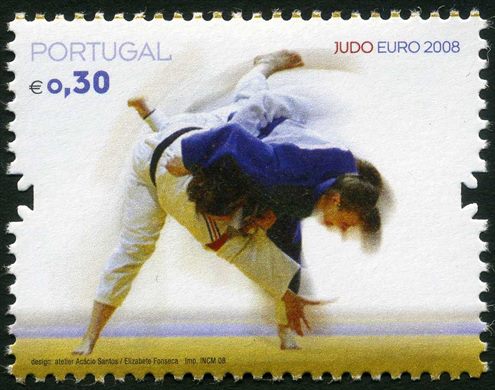 Portugal - 2008 - Campeonato Europeu de Judo - 0.30Euro