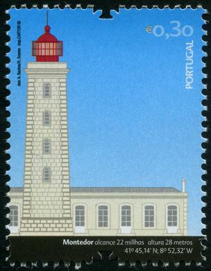 Portugal - 2008 - Farois Montedor - 0.30Euro