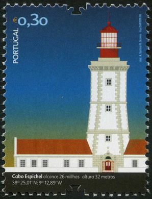 Portugal - 2008 - Farois Cabo Espichel - 0.30Euro