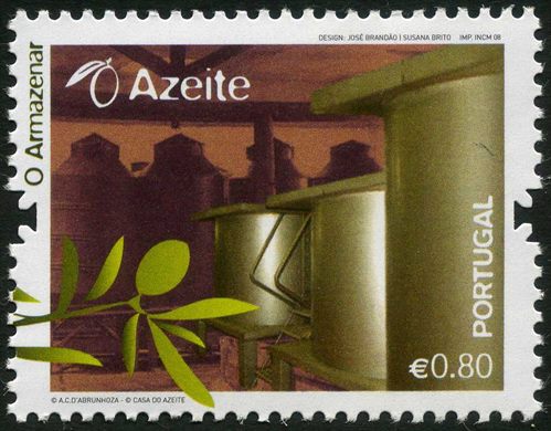 Portugal - 2008 - O Azeite - O Armazenar - 0.80Euro