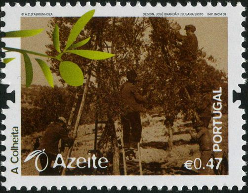 Portugal - 2008 - O Azeite - A Colheita - 0.47Euro