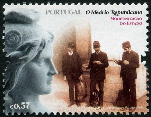 Portugal - 2008 - O Ideario Republicano Modernizacao do Estado - 0 57Euro