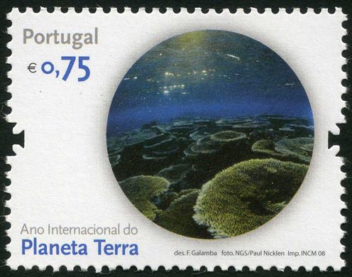 Portugal - 2008 - Ano Internacional Planeta Terra - Oceano - 0.75Euro