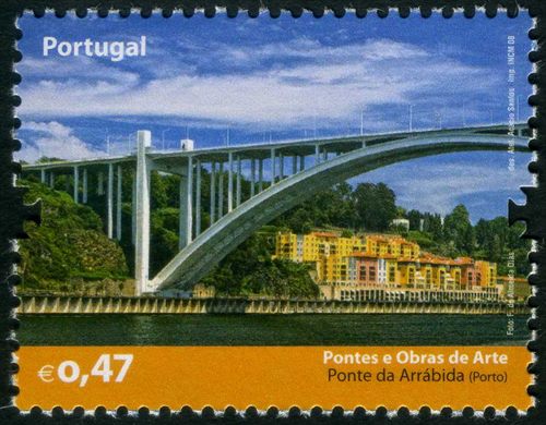 Portugal - 2008 - Pontes e Obras de Arte - 0.47EUR