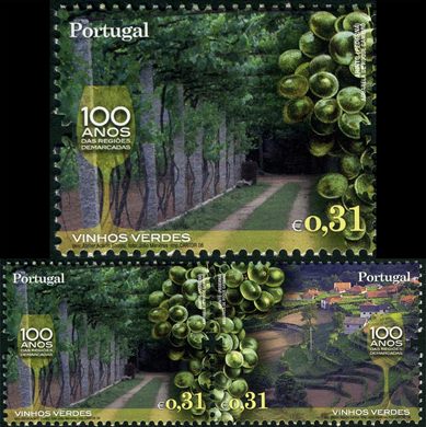 Portugal - 2008 - 100 Anos das Regioes Demarcadas (Vinhos Verdes Vinha) - 0Eur31