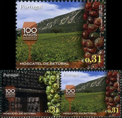 Portugal - 2008 - 100 Anos das Regioes Demarcadas (Moscatel Setubal Vinha) - 0Eur31