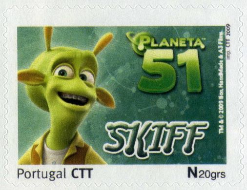 Portugal - 2009 - Planeta 51 - Skiff - N20g