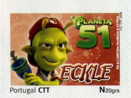 Portugal - 2009 - Planeta 51 - Eckle - N20g