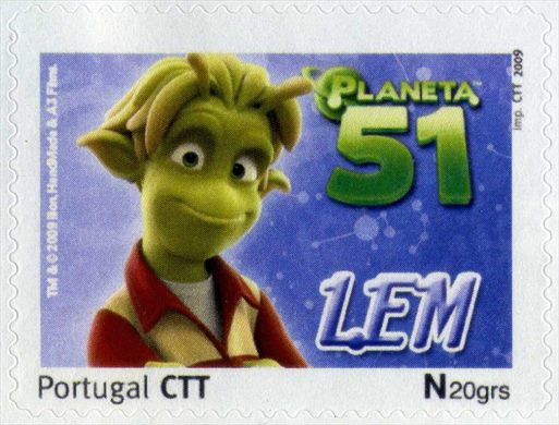 Portugal - 2009 - Planeta 51 - Lem - N20g