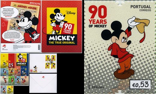 Portugal - 2018 - Mickey 90 Anos - 0.53EUR