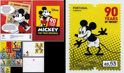 Portugal - 2018 - Mickey 90 Anos - 0.53EUR