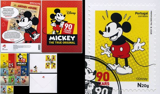 Portugal - 2018 - Mickey 90 Anos - N20g
