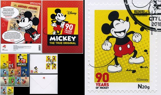 Portugal - 2018 - Mickey 90 Anos - N20g