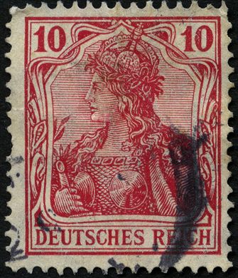 Reich Alemao - 1916 - Germania - 10Pf