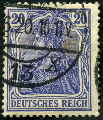 Reich Alemao - 1916 - Germania - 20Pf