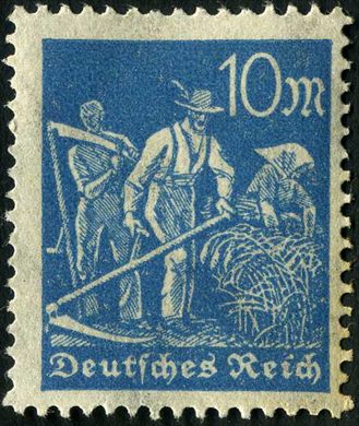 Reich Alemao - 1922 - Schnitter - 10M