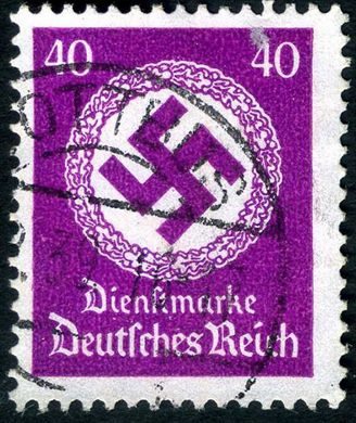 Reich Alemao - 1934 - Dienstmarken - 40Pf