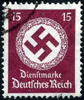 Reich Alemao - 1934 - Dienstmarken - 15Pf