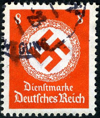 Reich Alemao - 1934 - Dienstmarken - 8Pf