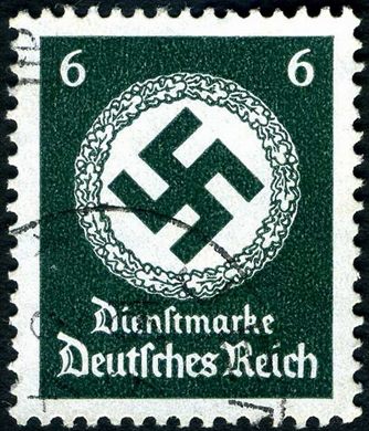 Reich Alemao - 1934 - Dienstmarken - 6Pf