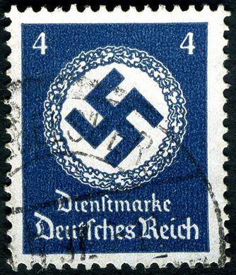 Reich Alemao - 1934 - Dienstmarken - 4Pf