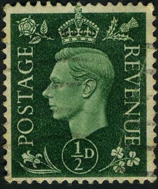 Reino Unido - 1937 - Definitivos Jorge VI - 0.5D
