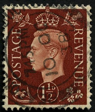 Reino Unido - 1937 - Definitivos Jorge VI - 1.5D