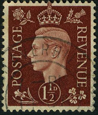 Reino Unido - 1937 - Definitivos Jorge VI - 1.5D