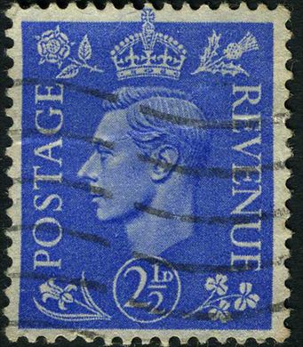 Reino Unido - 1937 - Definitivos Jorge VI - 2.5D