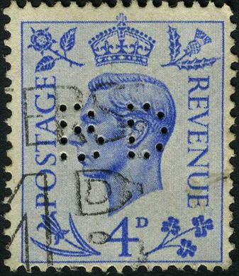 Reino Unido - 1938 - Definitivos Jorge VI - 4D
