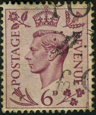 Reino Unido - 1938 - Definitivos Jorge VI - 6D