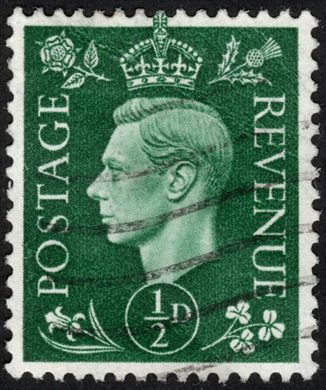 Reino Unido - 1941 - Jorge VI - 0.5D