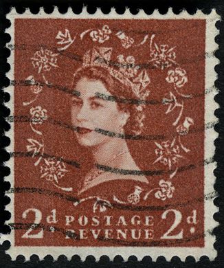 Reino Unido - 1953 - Definitivos Wilding - 2D