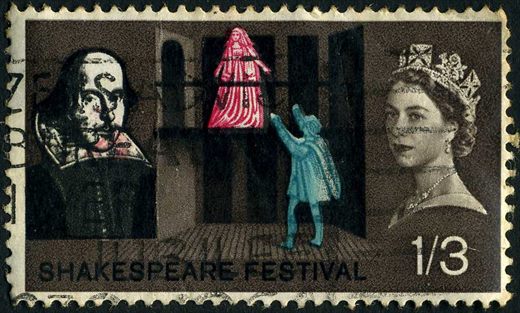 Reino Unido - 1964 - Festival Shakespeare - 1s3d