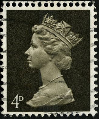Reino Unido - 1968 - Definitivos Machin - 4D